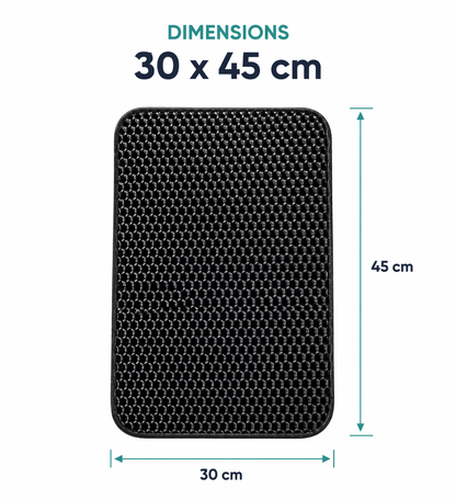 Tapis de litière pour chat