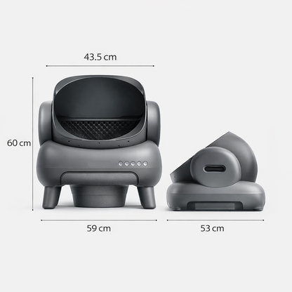 Litière Autonettoyante Multi-Chats
